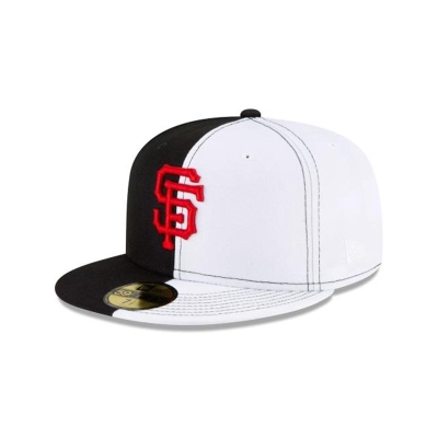 Sapca New Era San Francisco Giants MLB Split Crown 59FIFTY Fitted - Negrii